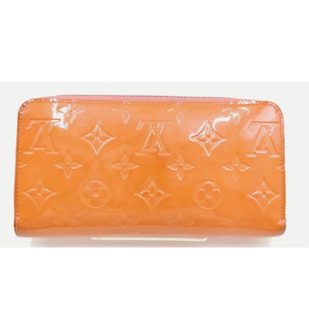 Louis Vuitton Coral Monogram Vernis Zippy Continental Wallet